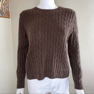 🌸3/$12🌸 St. John’s Classic Cable Sweater